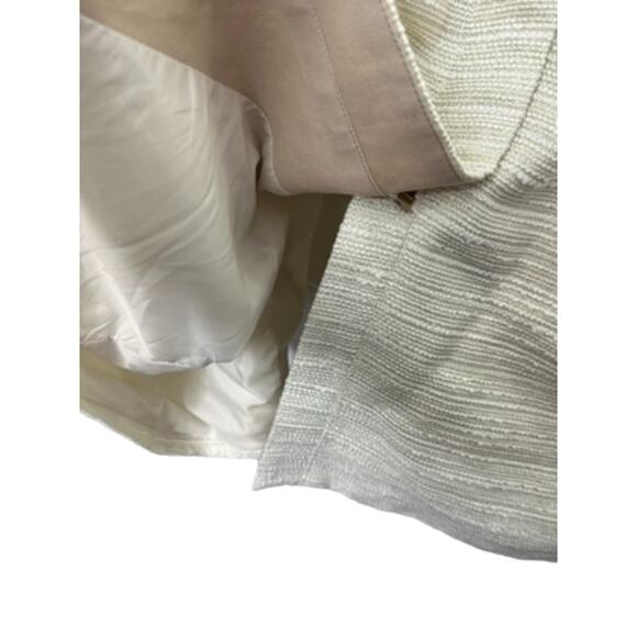 Dennis by Dennis Basso Beige & Gold Textured Topper Coat Women's XL NEW - Picture 14 of 14